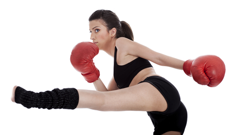 Kickboxing girl